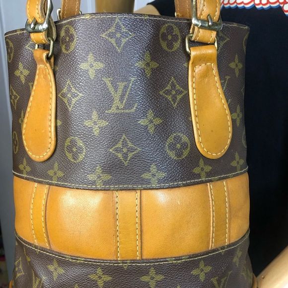 LOUIS VUITTON Vintage Monogram Bucket Bag c/o The French Bag Co. USA - Picture 13 of 17